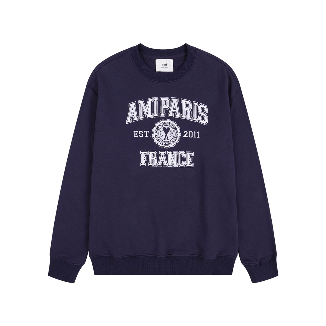 AMI PARIS cotton hoodie