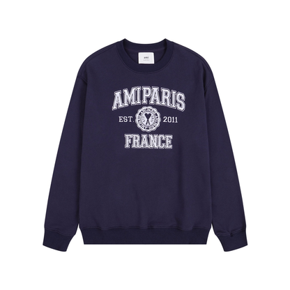 AMI PARIS cotton hoodie