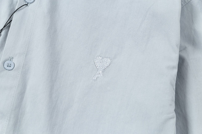 AMI PARIS Simple Couple Shirts