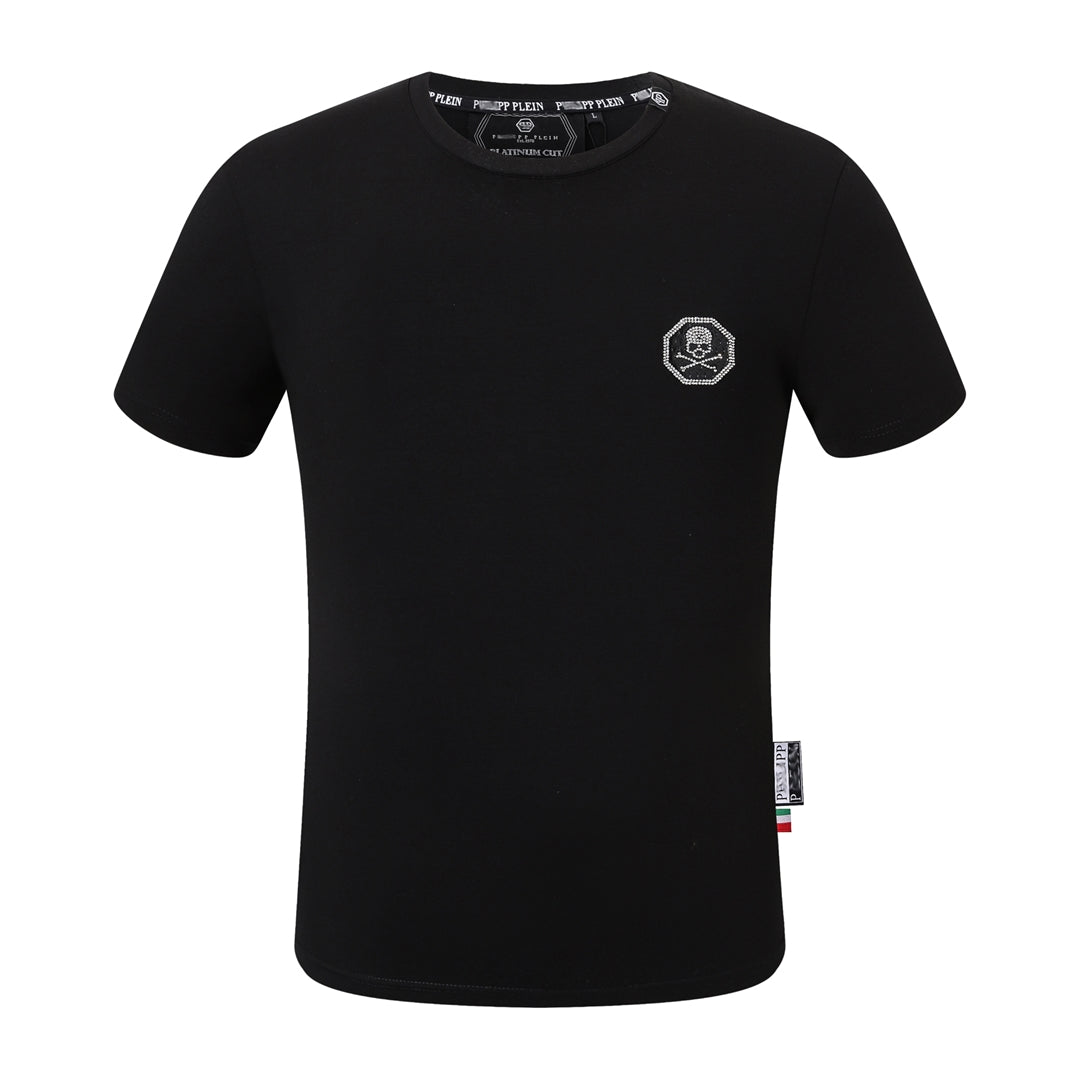 PP Hot stamping Skull T-shirt