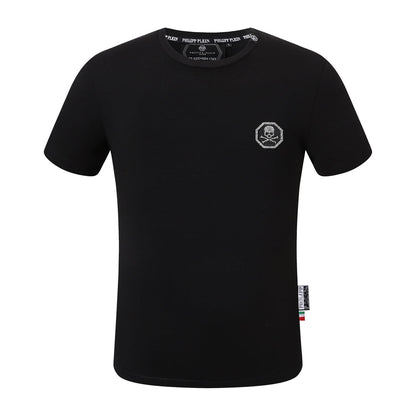 PP Hot stamping Skull T-shirt
