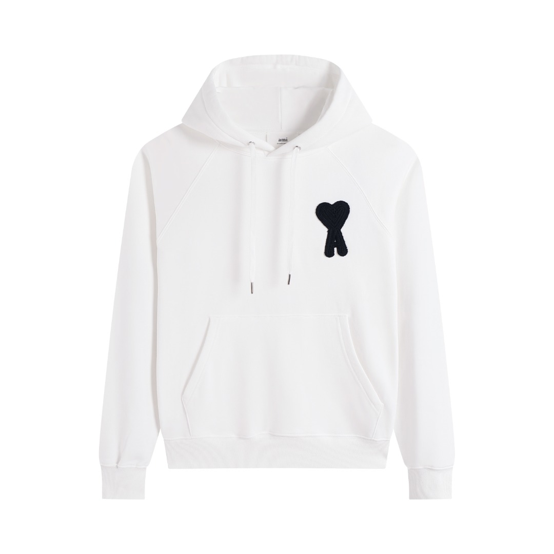 AMI PARIS cotton hoodie