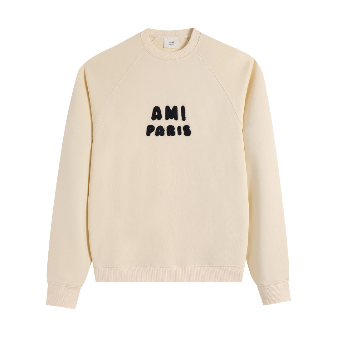 AMI PARIS cotton hoodie