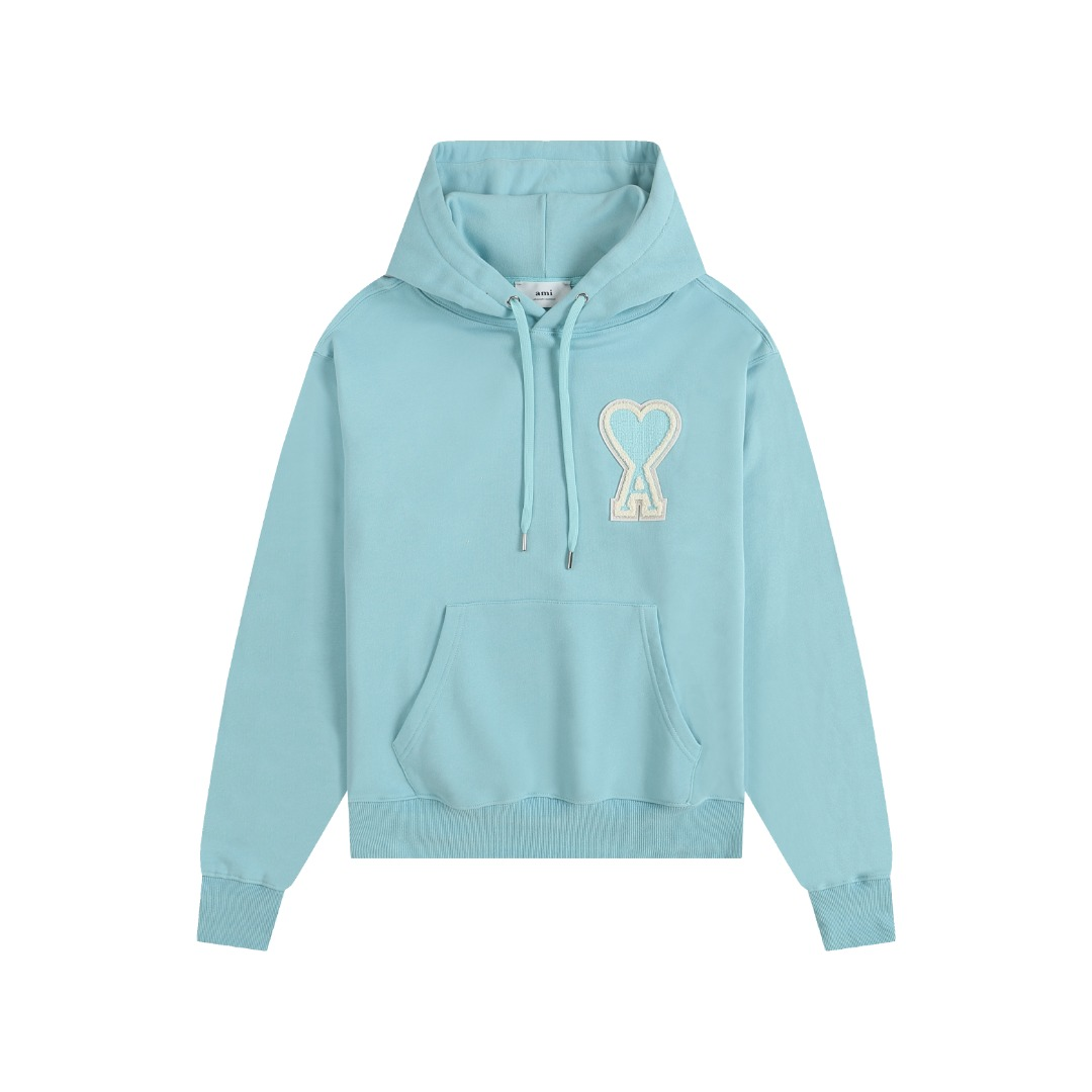 AMI PARIS cotton hoodie