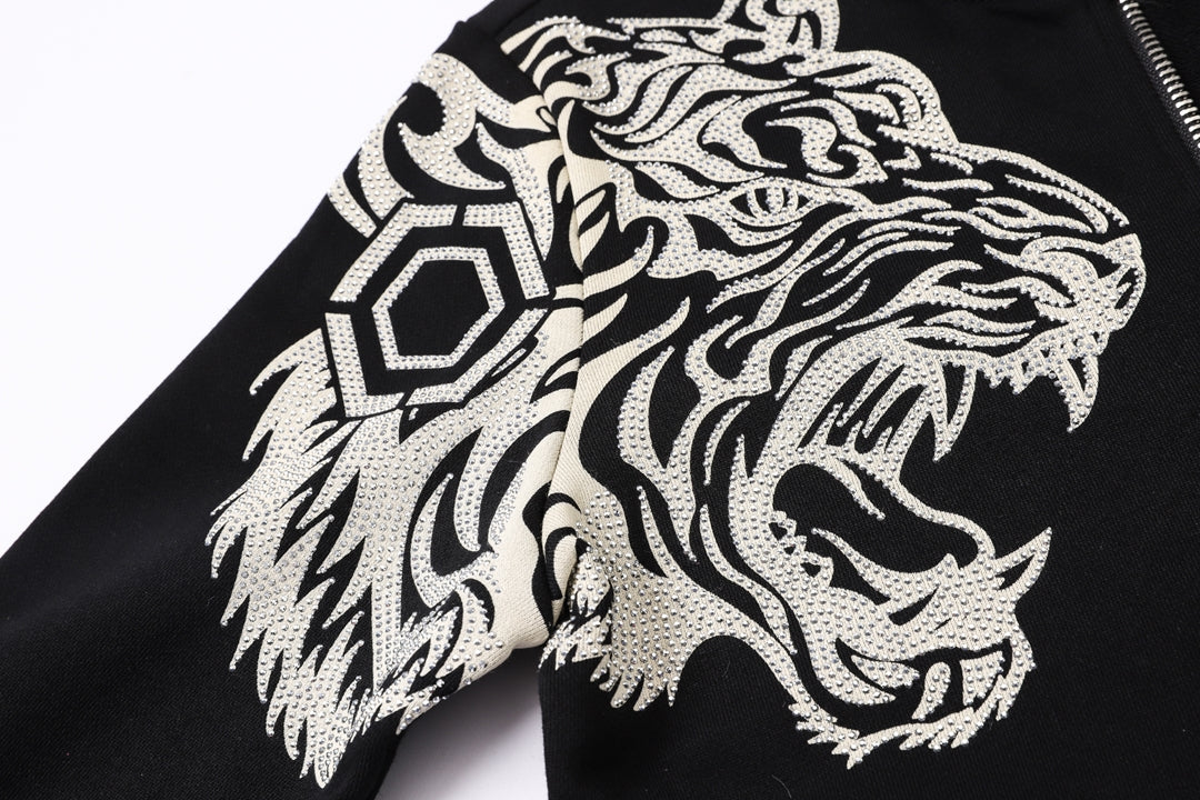 PP Tiger Hoodie Jacket Suit