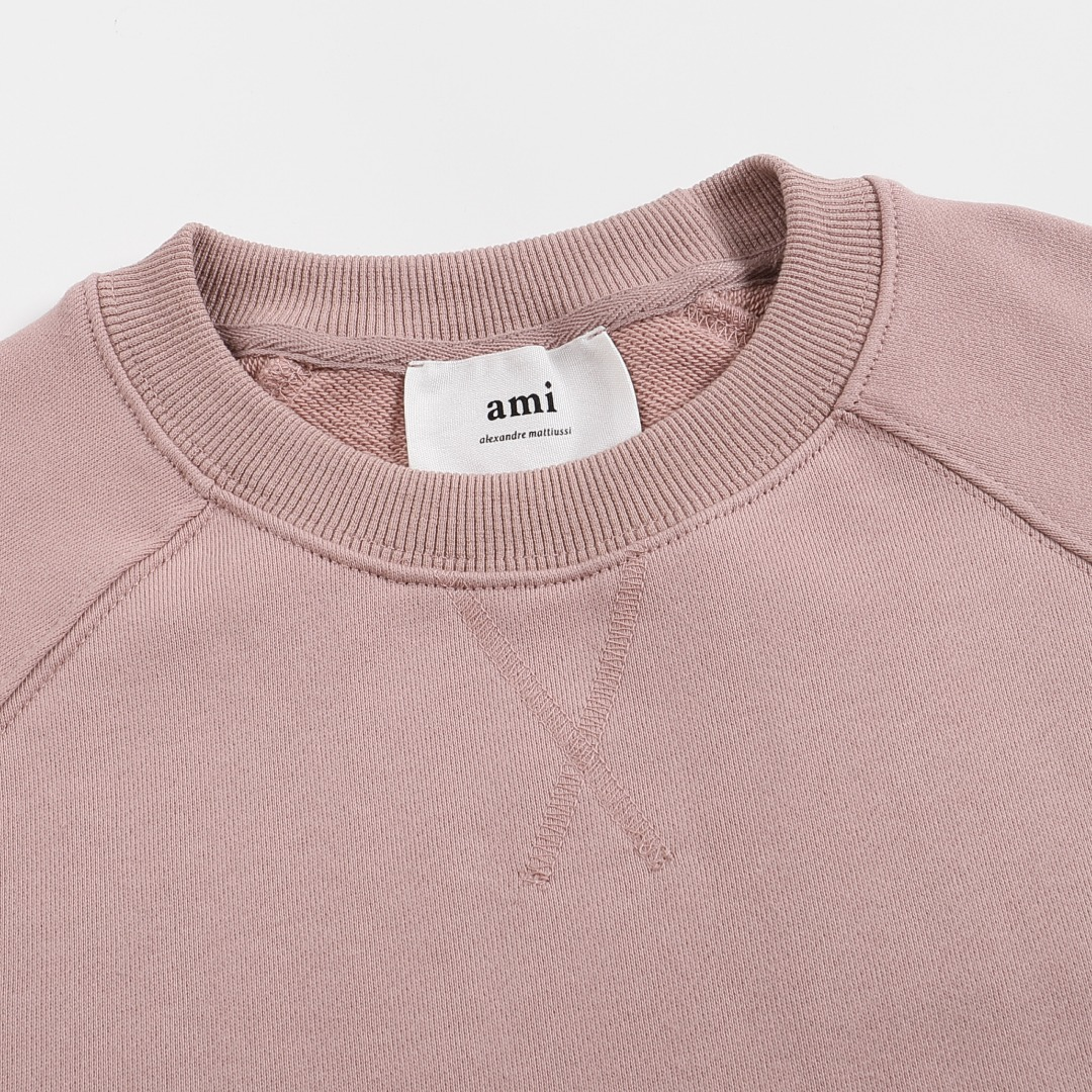 AMI PARIS cotton hoodie
