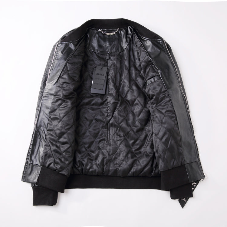 PP 25SS Black Cowhide Jacket