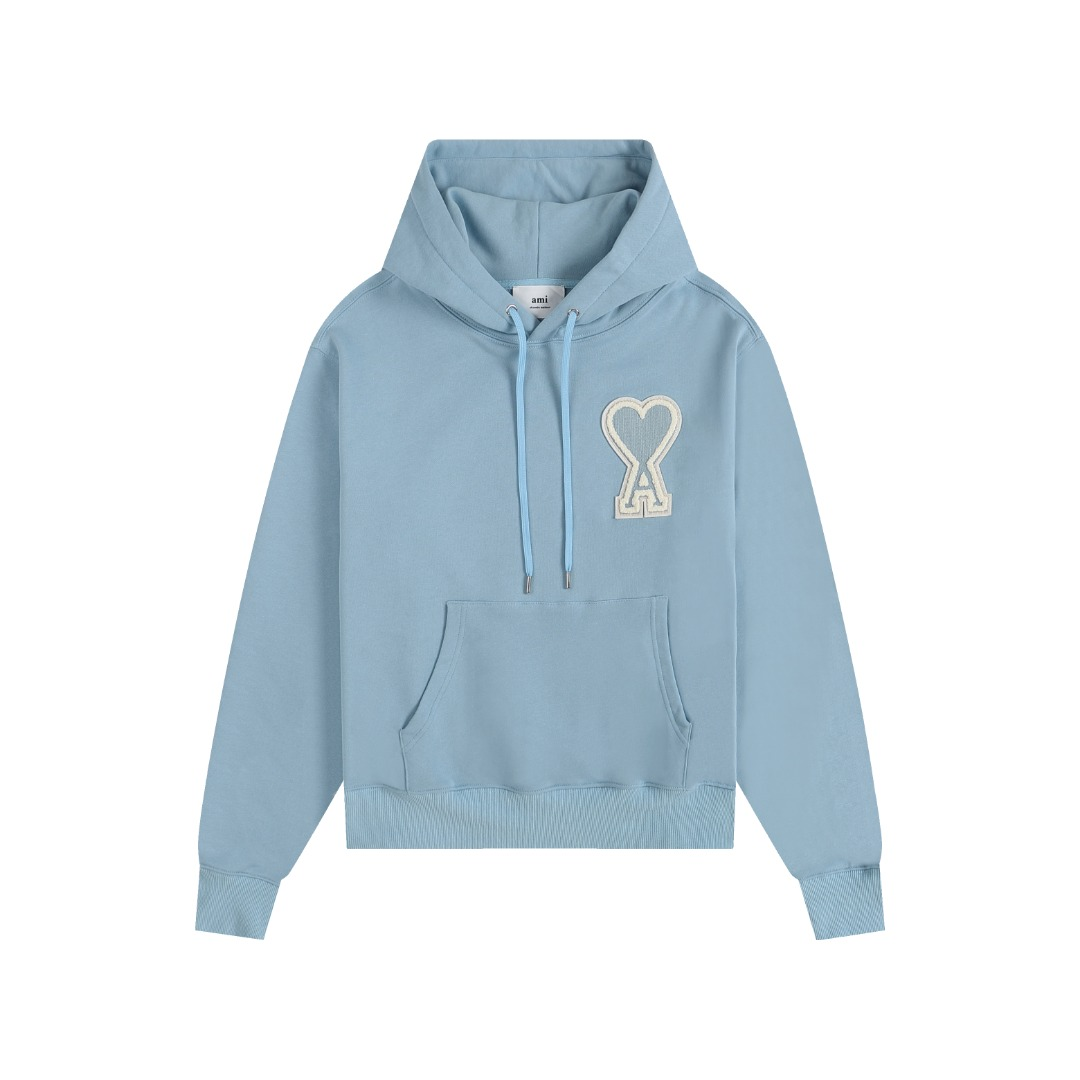 AMI PARIS cotton hoodie