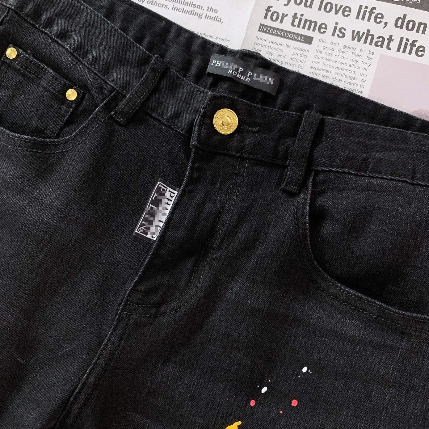 PP Men's Straight Leg Jeans#12