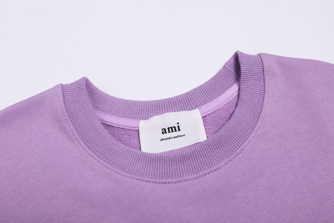 AMI PARIS cotton hoodie
