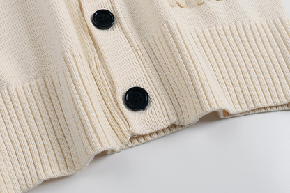 AMI PARIS Cotton and wool sweater