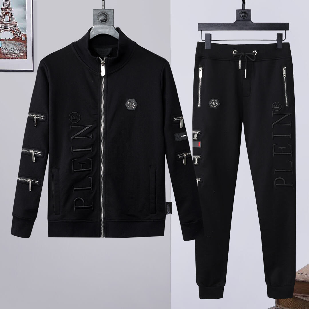 PP Skull Hoodie Jacket Suit