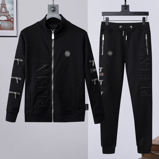 PP Skull Hoodie Jacket Suit