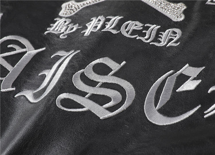 PP LOGO Cowhide Jacket