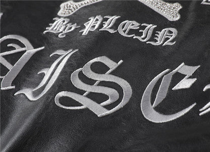 PP LOGO Cowhide Jacket