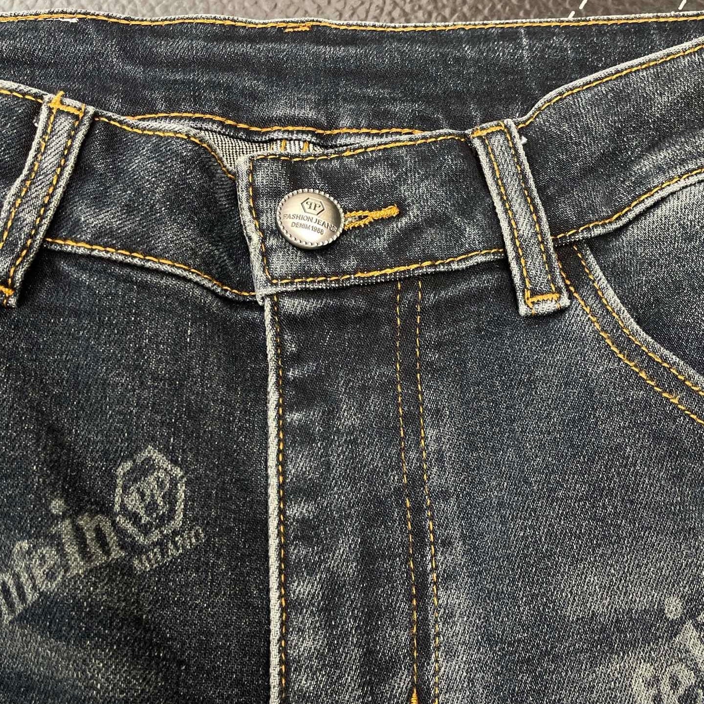 PP Men's Straight Leg Jeans#4