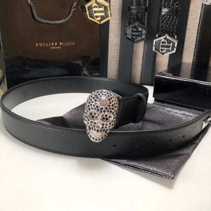 PP Leather Skull Belt#8