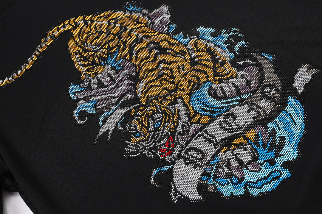 PP Hoodie Back Tiger