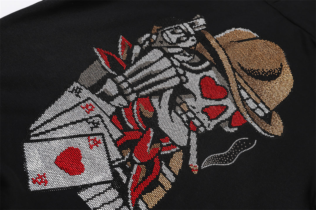 PP Hoodie Back Skull