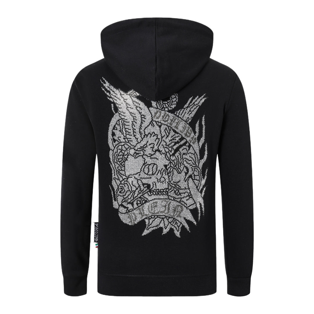 PP Hoodie Back Eagle
