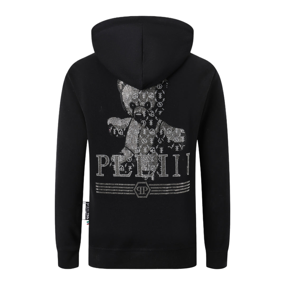 PP Hoodie Back Bear