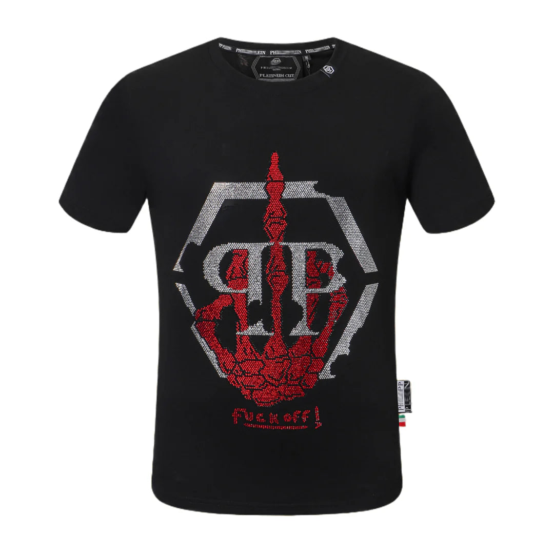 PP Skull Hand Embellished T-shirt