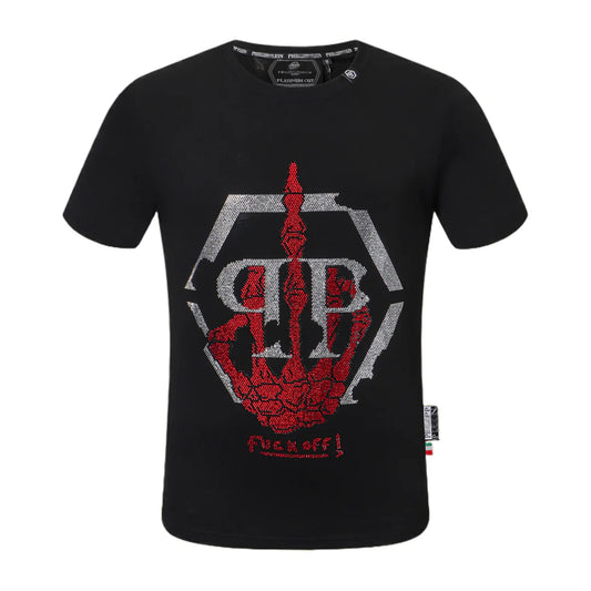 PP Skull Hand Embellished T-shirt