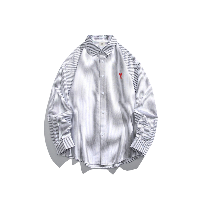 AMI PARIS Couple's striped shirts