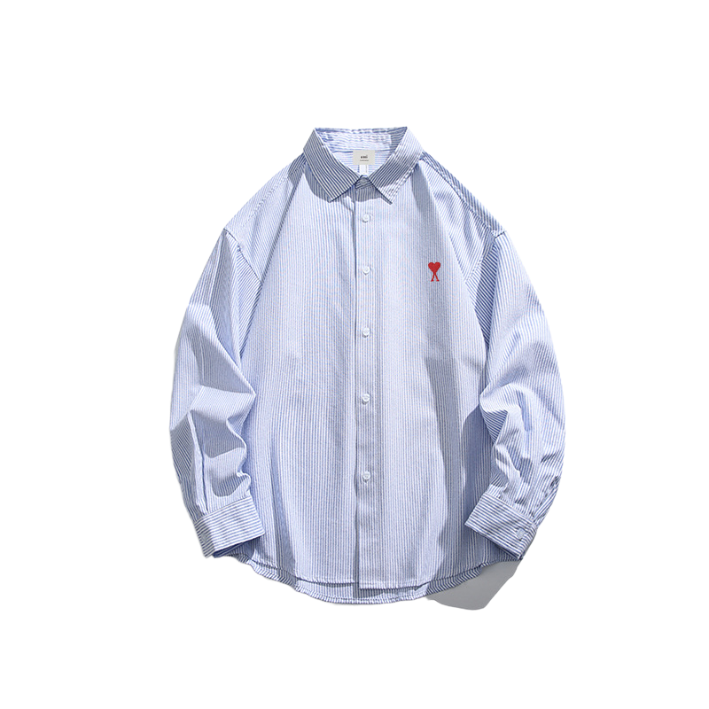 AMI PARIS Couple's striped shirts