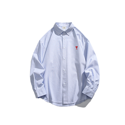 AMI PARIS Couple's striped shirts