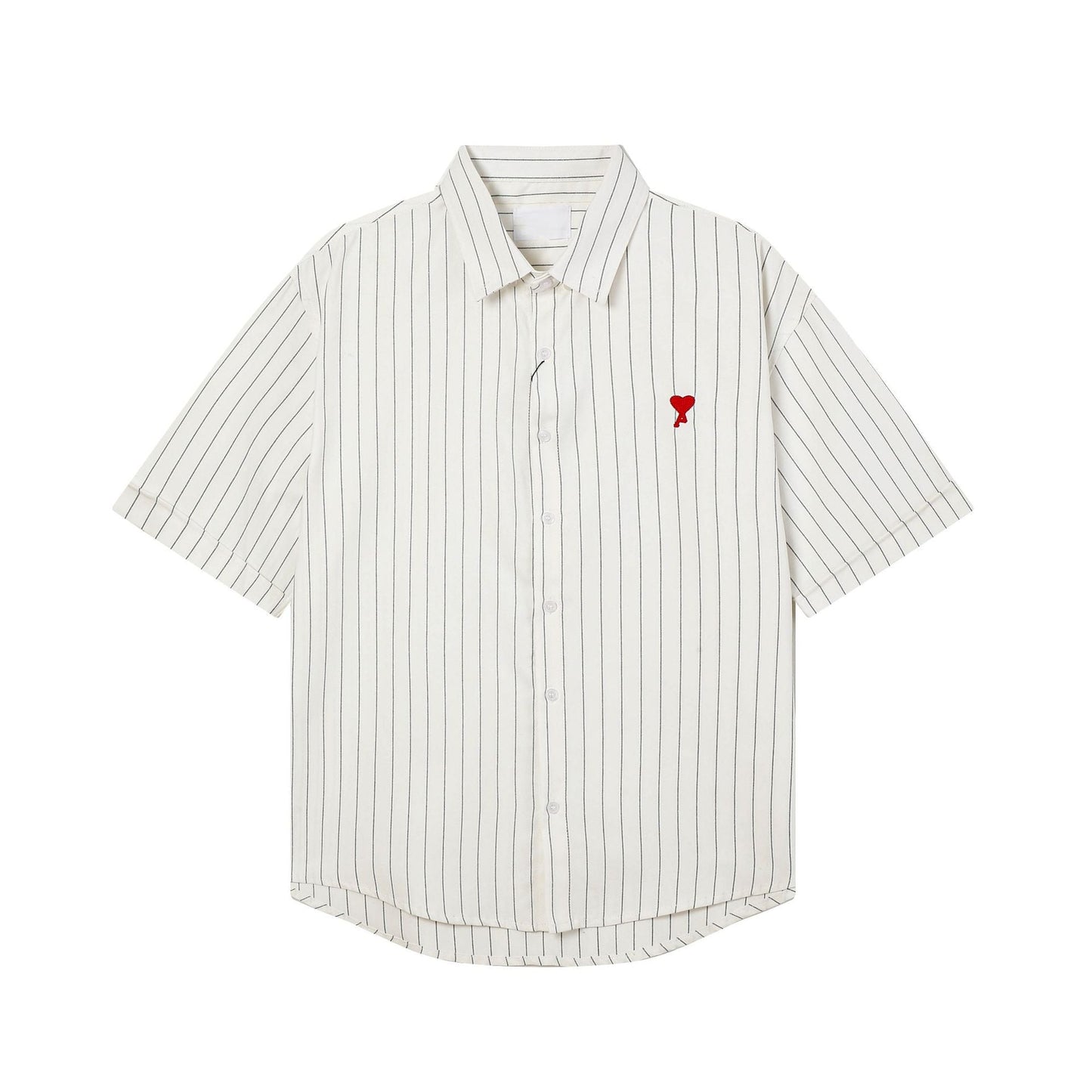 AMI PARIS Striped Couple Shirts