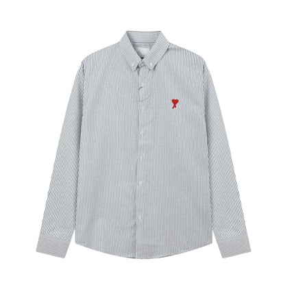 AMI PARIS Simple Couple Shirts
