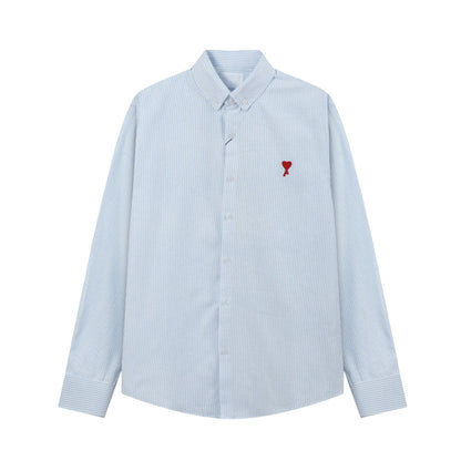 AMI PARIS Simple Couple Shirts