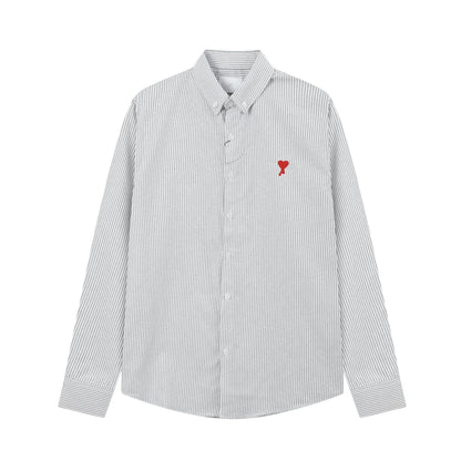 AMI PARIS Simple Couple Shirts