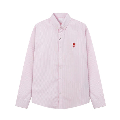 AMI PARIS Simple Couple Shirts