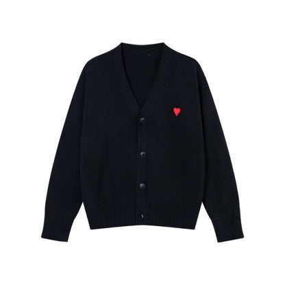 Ami Little love sweater cardigan