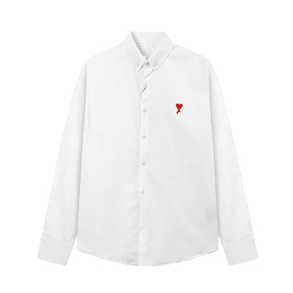 AMI PARIS Simple Couple Shirts