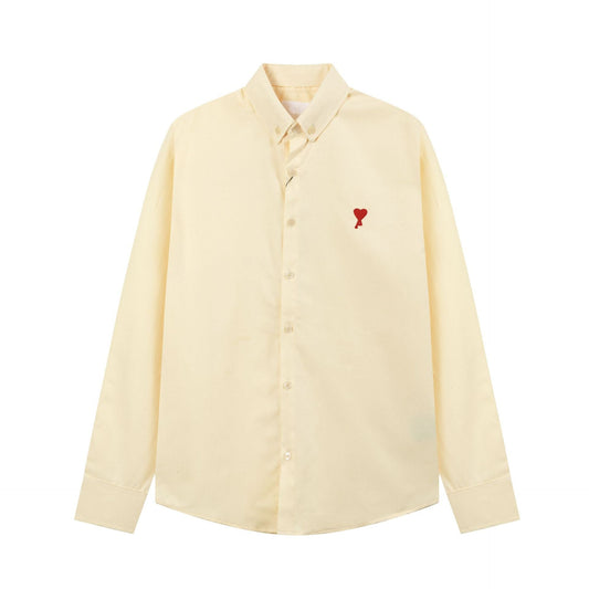 AMI PARIS Simple Couple Shirts