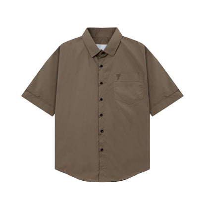 AMI PARIS Simple Couple Shirts