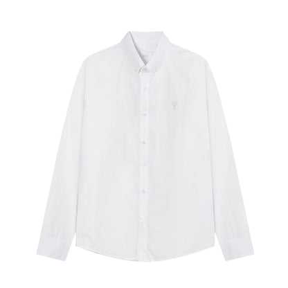 AMI PARIS Simple Couple Shirts