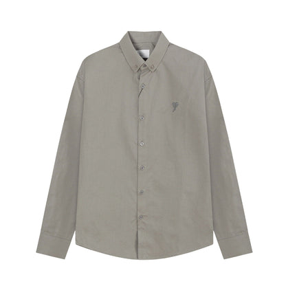 AMI PARIS Simple Couple Shirts