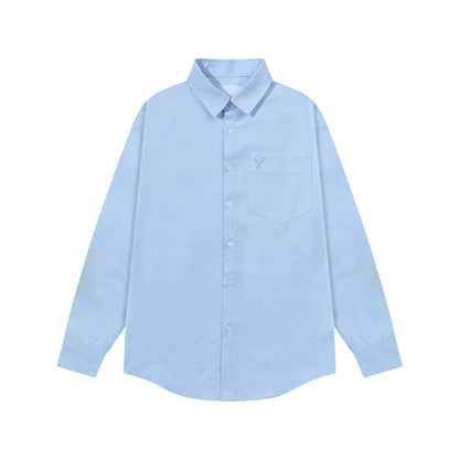 AMI PARIS Simple Couple Shirts