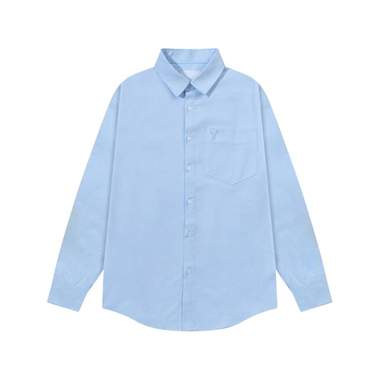 AMI PARIS Simple Couple Shirts