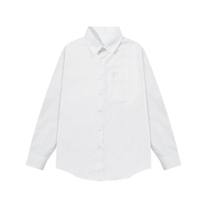 AMI PARIS Simple Couple Shirts
