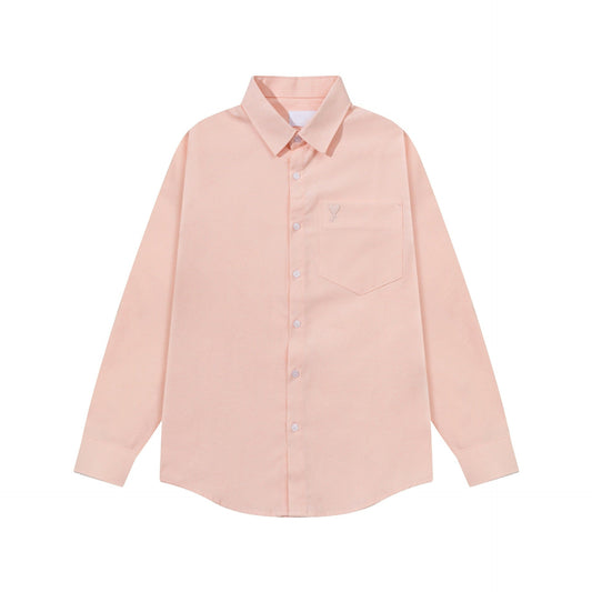 AMI PARIS Simple Couple Shirts