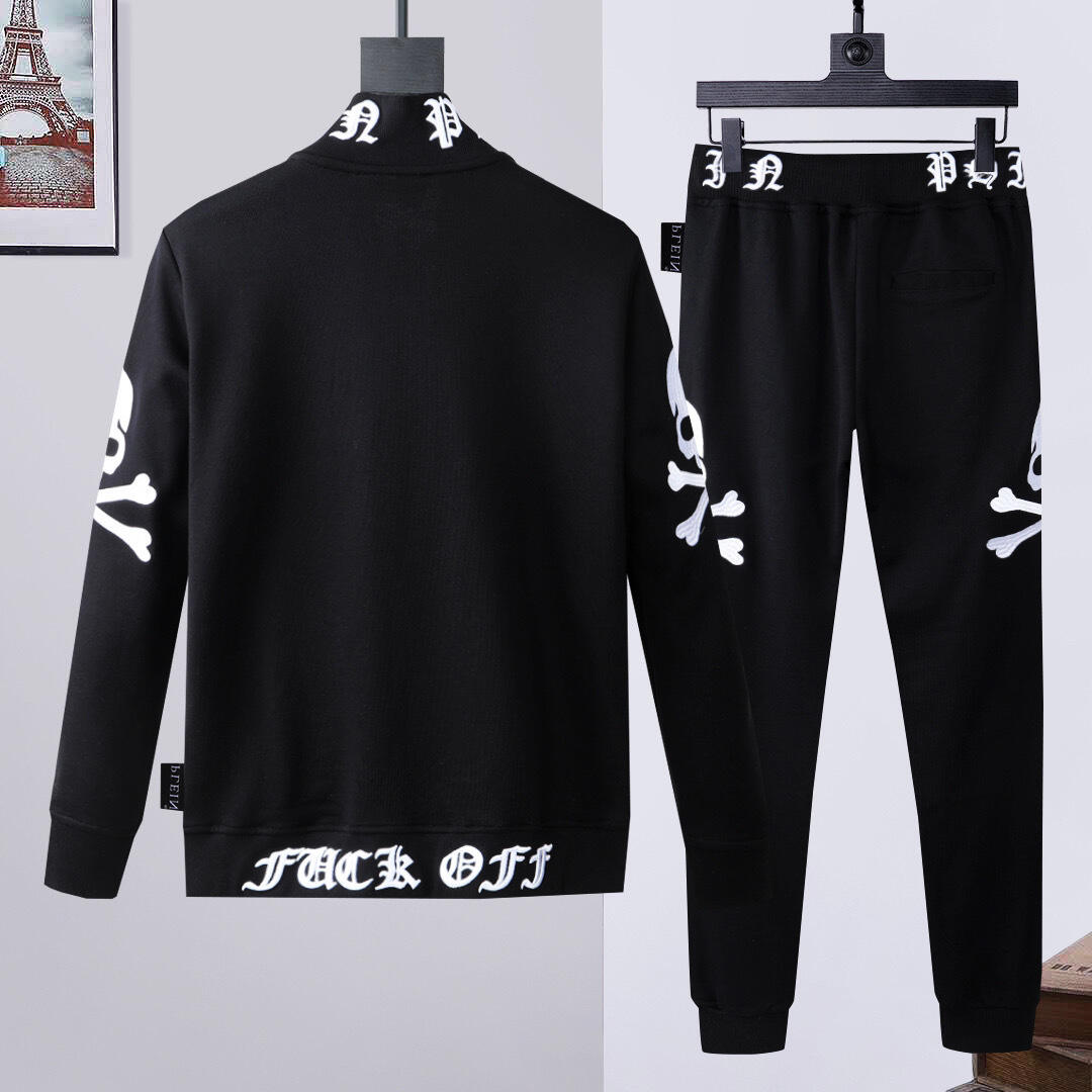 PP Skull Hoodie Jacket Suit