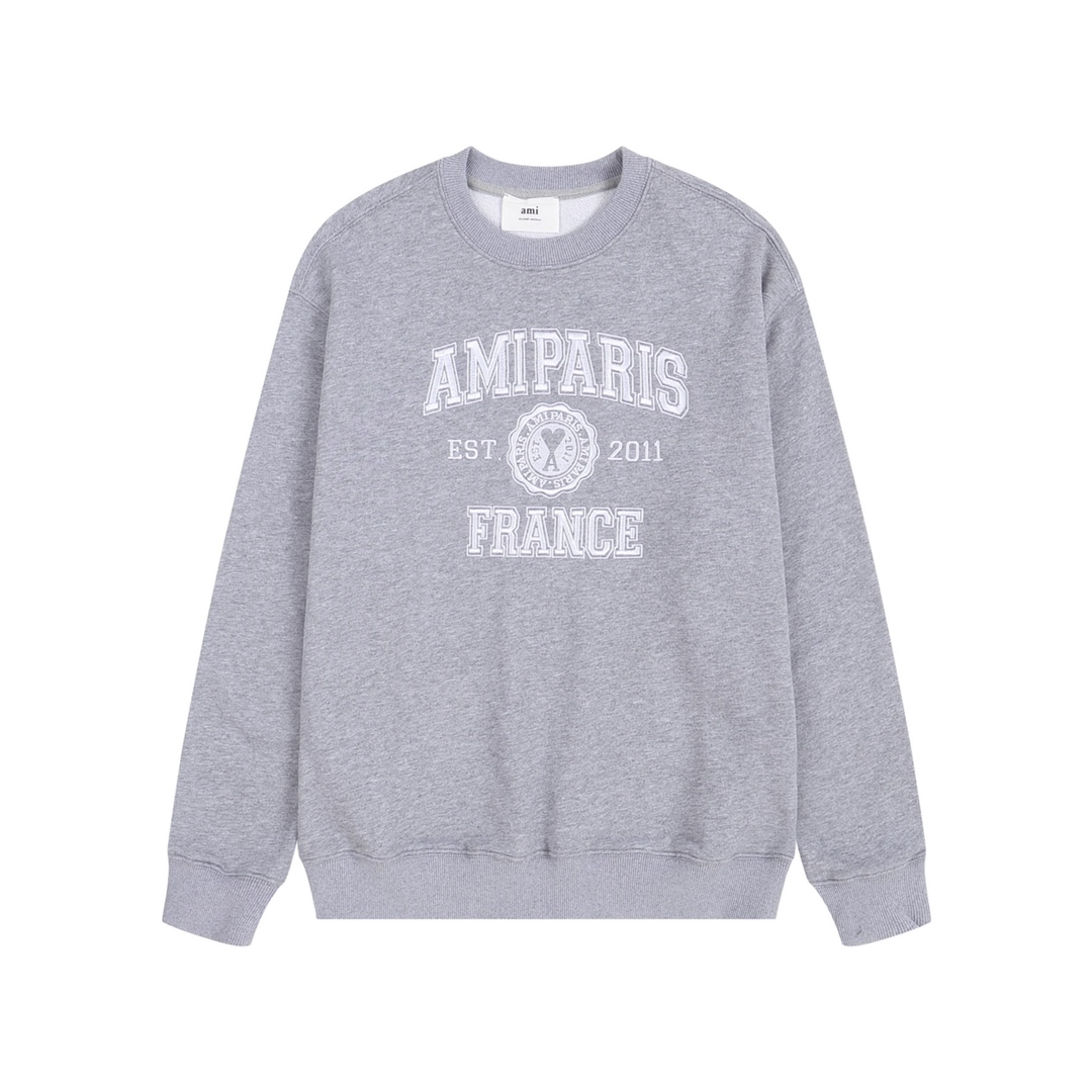 AMI PARIS cotton hoodie