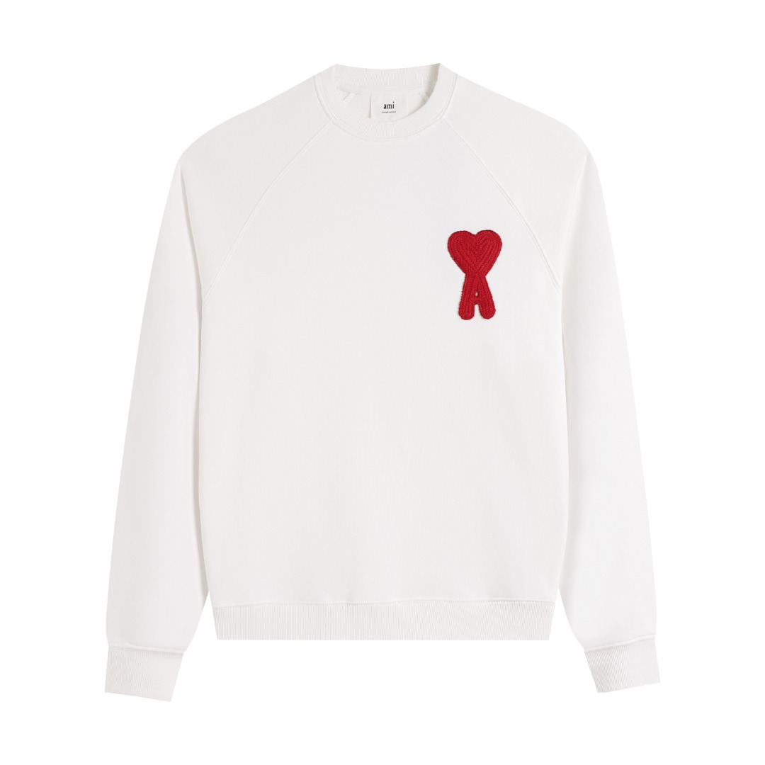 AMI PARIS cotton hoodie