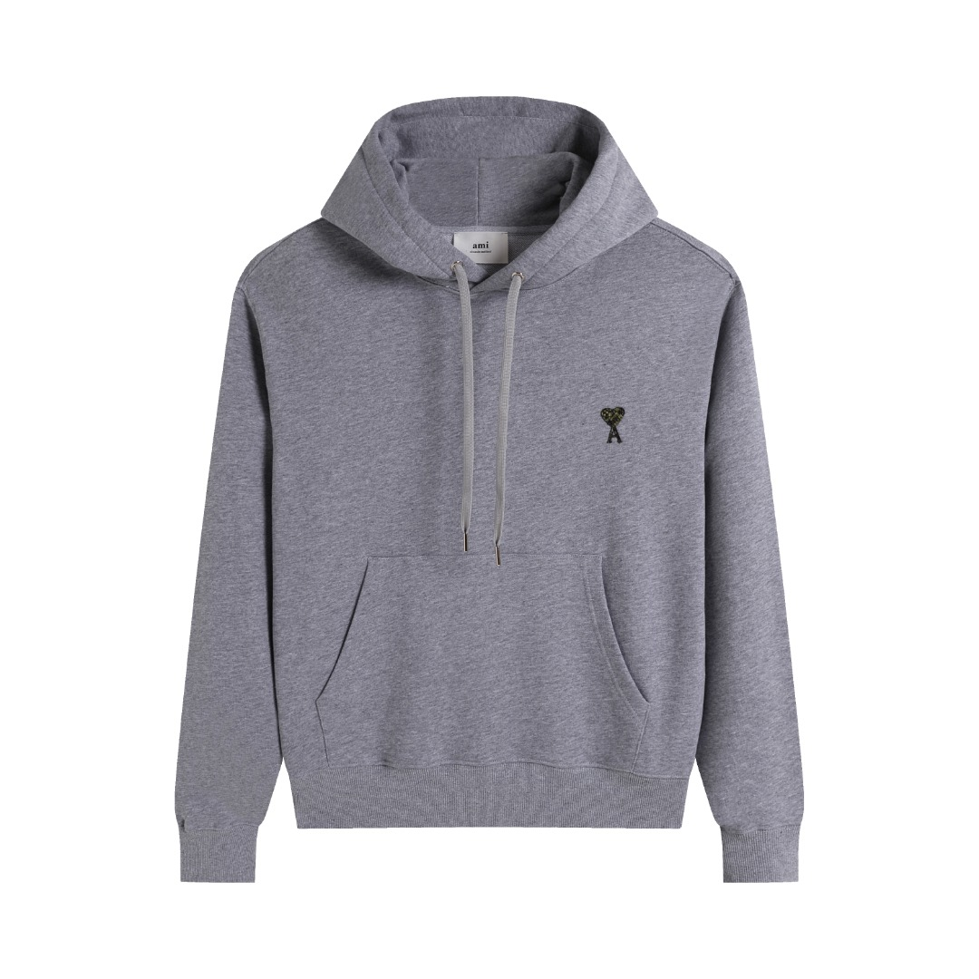 AMI PARIS cotton hoodie