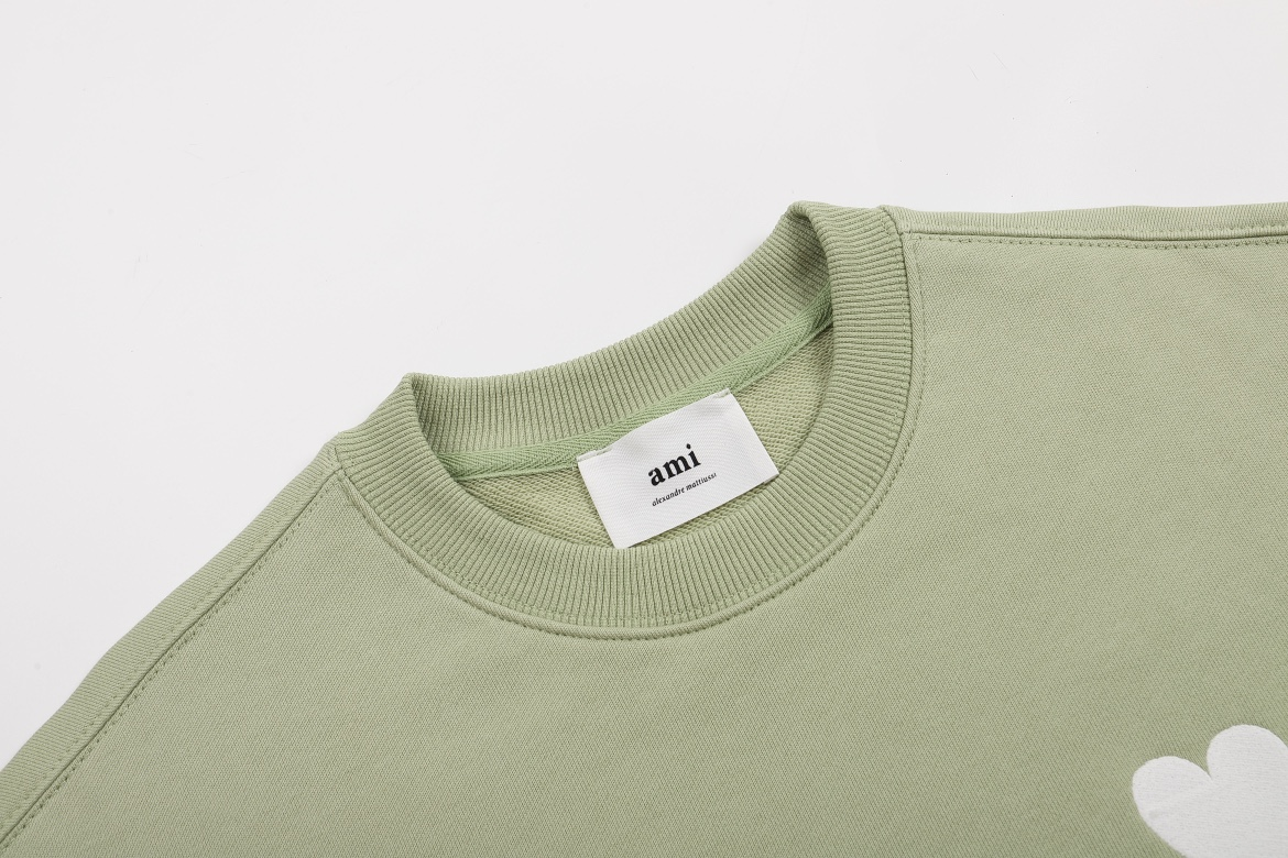 AMI PARIS cotton hoodie